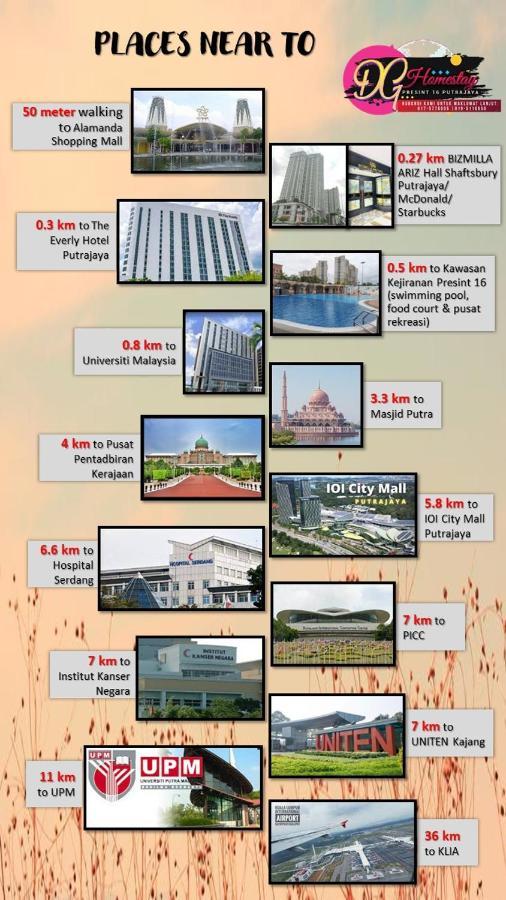 Dg Homestaymuslim Putrajaya - Near Alamanda Dış mekan fotoğraf