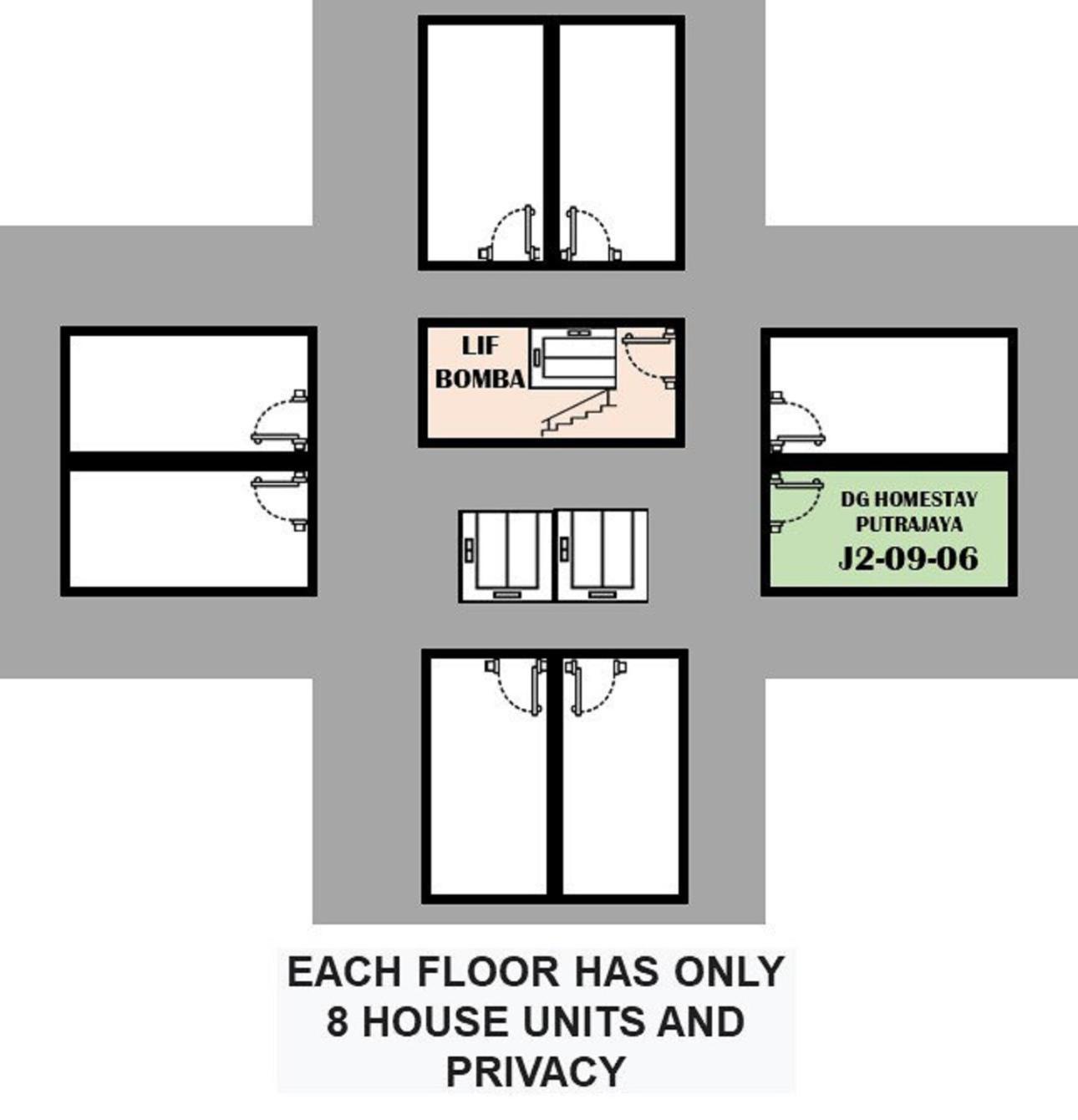 Dg Homestaymuslim Putrajaya - Near Alamanda Dış mekan fotoğraf